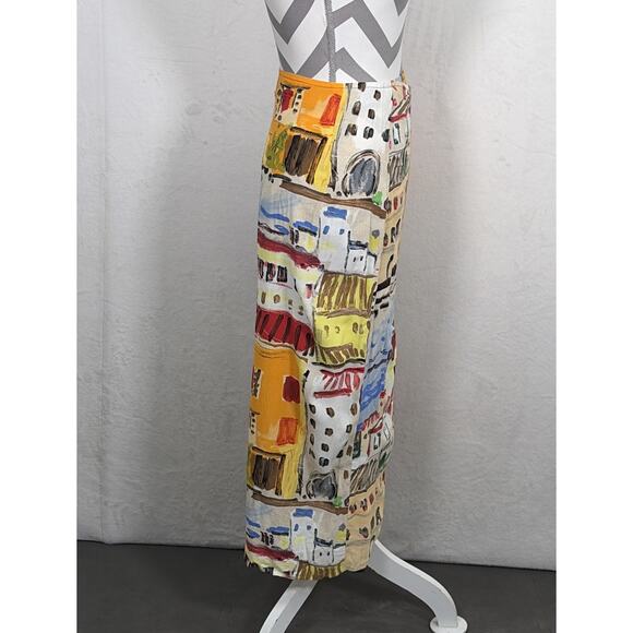 Vintage Jams World Sarong Wrap Skirt Womens Medium M Lightweight Cover Up Boho - Picture 4 of 11